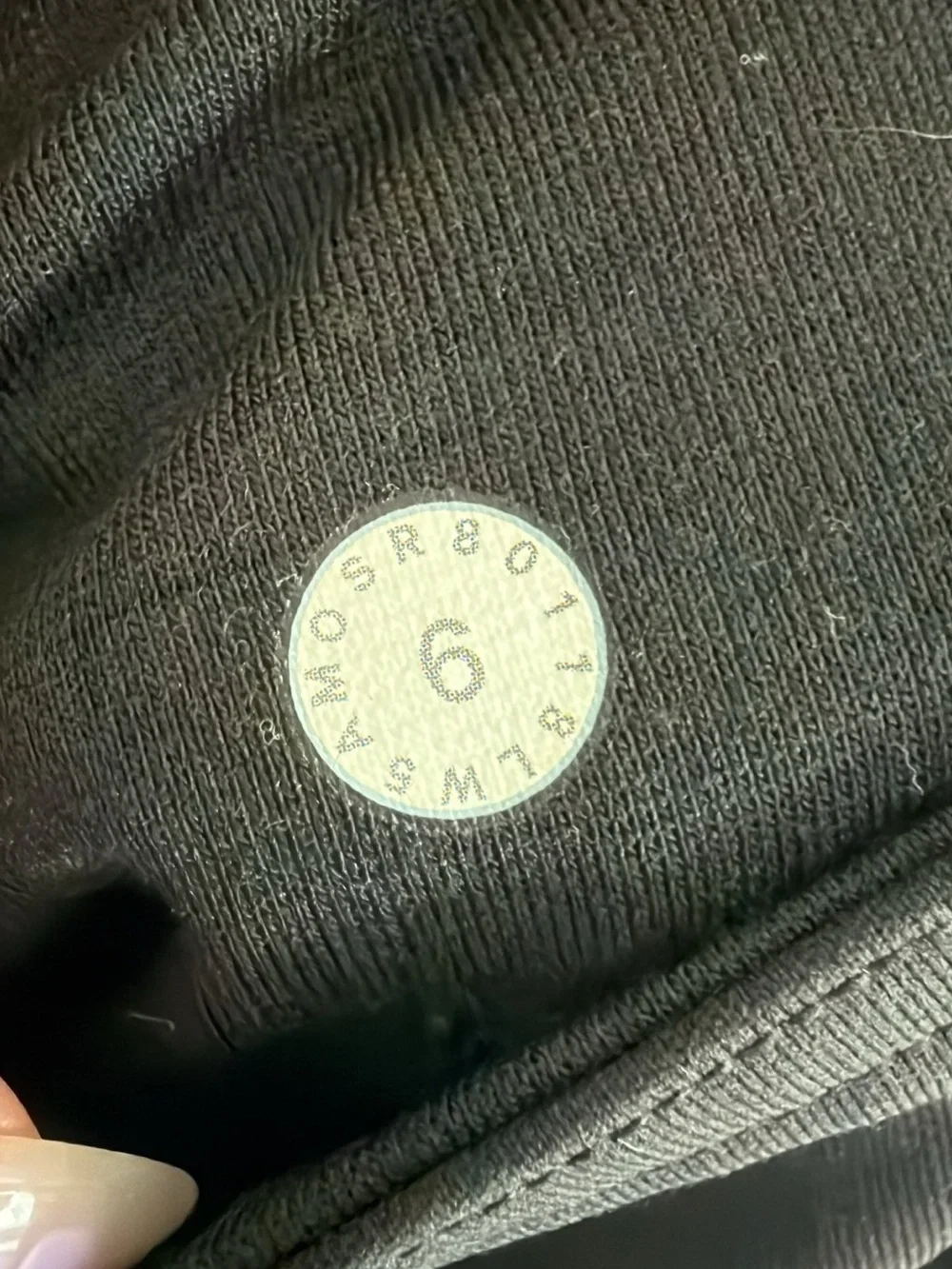 Lululemon Size 6 Black Train Times 7/8 Leggings